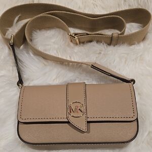 Michael Kors Tan Crossbody Bag